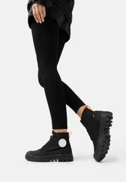 Palladium Pampa Hi - Boots À Talons - Black