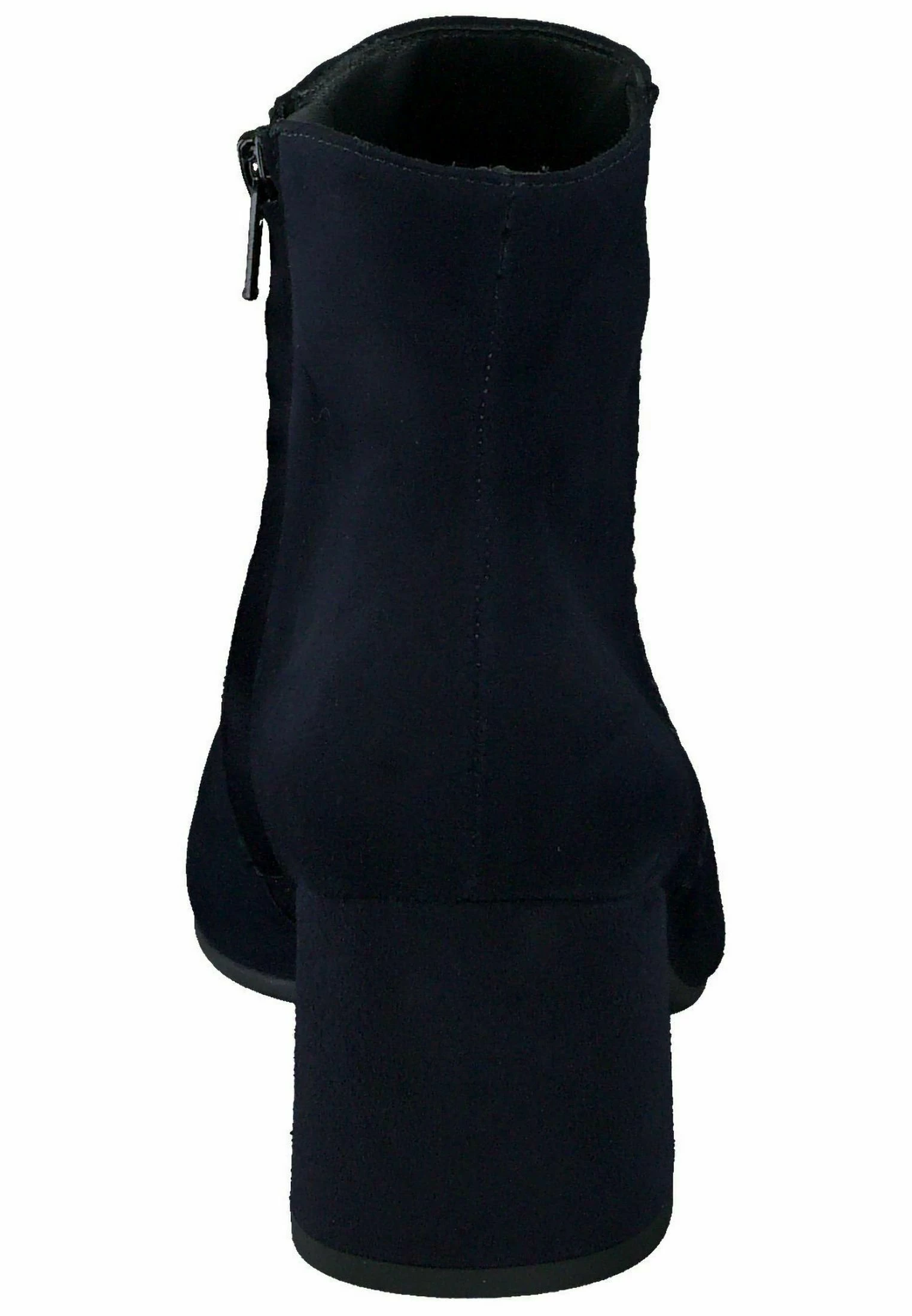 Paul Green Boots À Talons - Samtziege Blau 6 Paul Green Boots À Talons - Samtziege Blau – Image 4