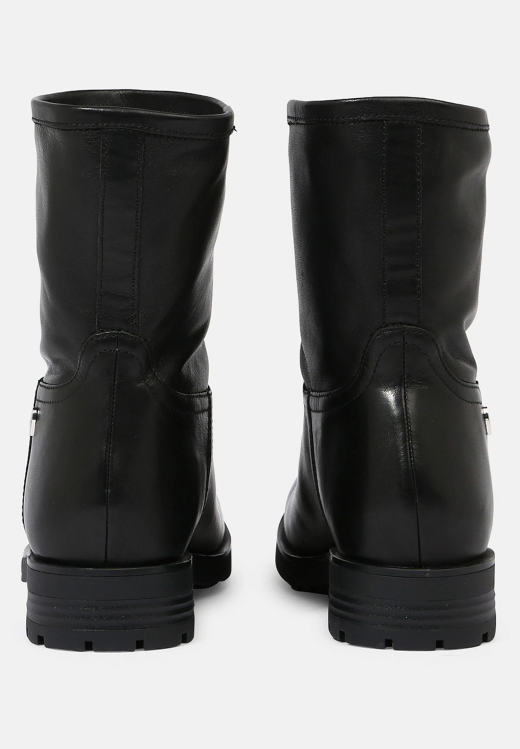 LOVE MOSCHINO Mit Label - Boots À Talons - Black Denim 4 LOVE MOSCHINO Mit Label - Boots À Talons - Black Denim – Image 3