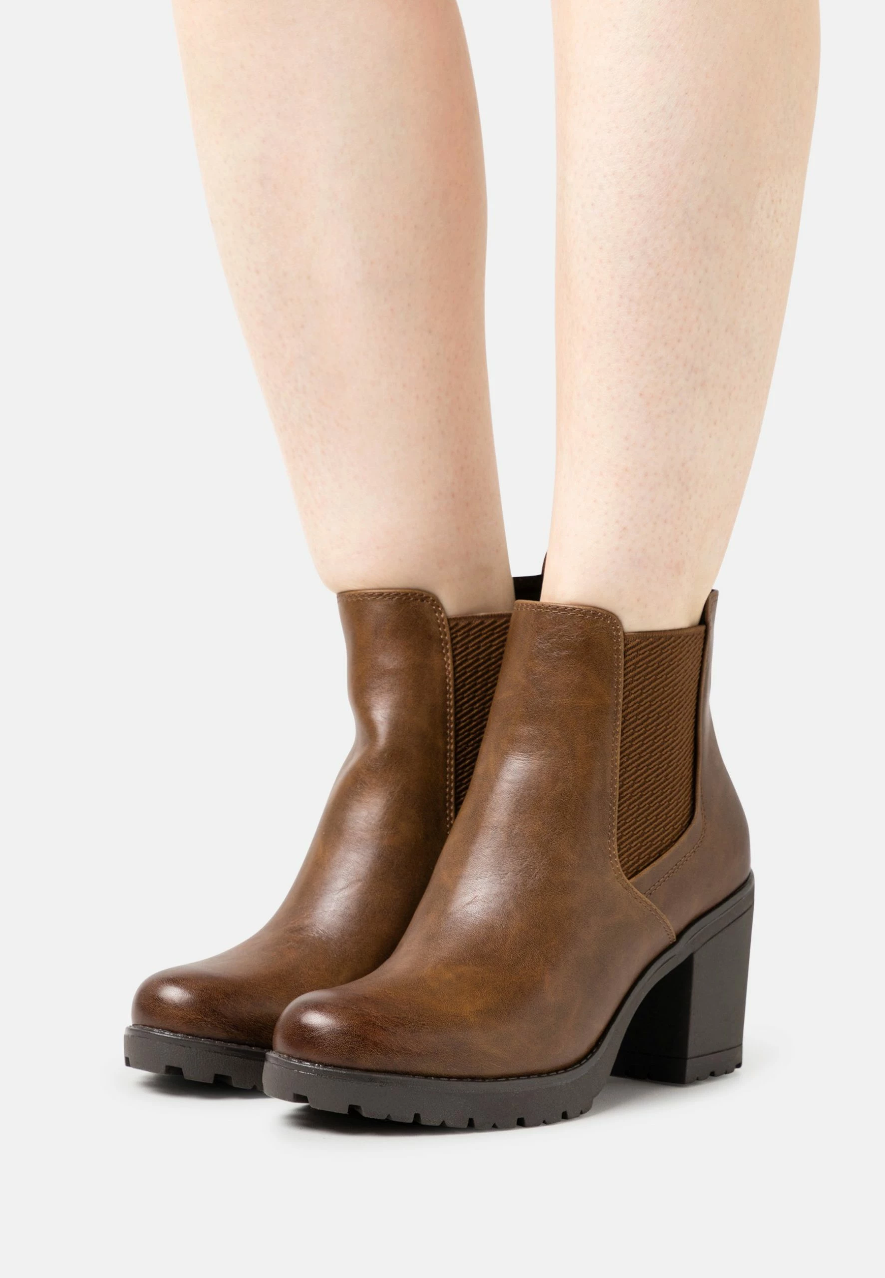 Marco Tozzi Boots À Talons - Cognac 3 Marco Tozzi Boots À Talons - Cognac