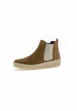 Gabor Chelsea - Boots À Talons - Beige