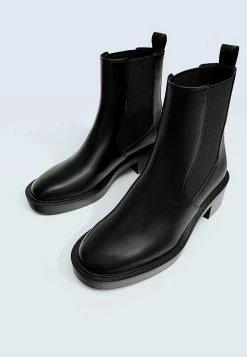 Stradivarius Flache Casual - Boots À Talons - Black -Aldo Shop 10a8f3ea7a5d420294e2c6cf3f80f280