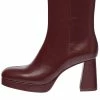 PULL & BEAR Boots À Talons - Dark Red -Aldo Shop 15e7c1b67acf48e0beada4846badc901