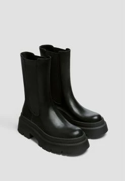 PULL & BEAR Boots À Talons - Black 12 PULL & BEAR Boots À Talons - Black -Aldo Shop 1e1aea568a644dbeb6e79396c6d60862