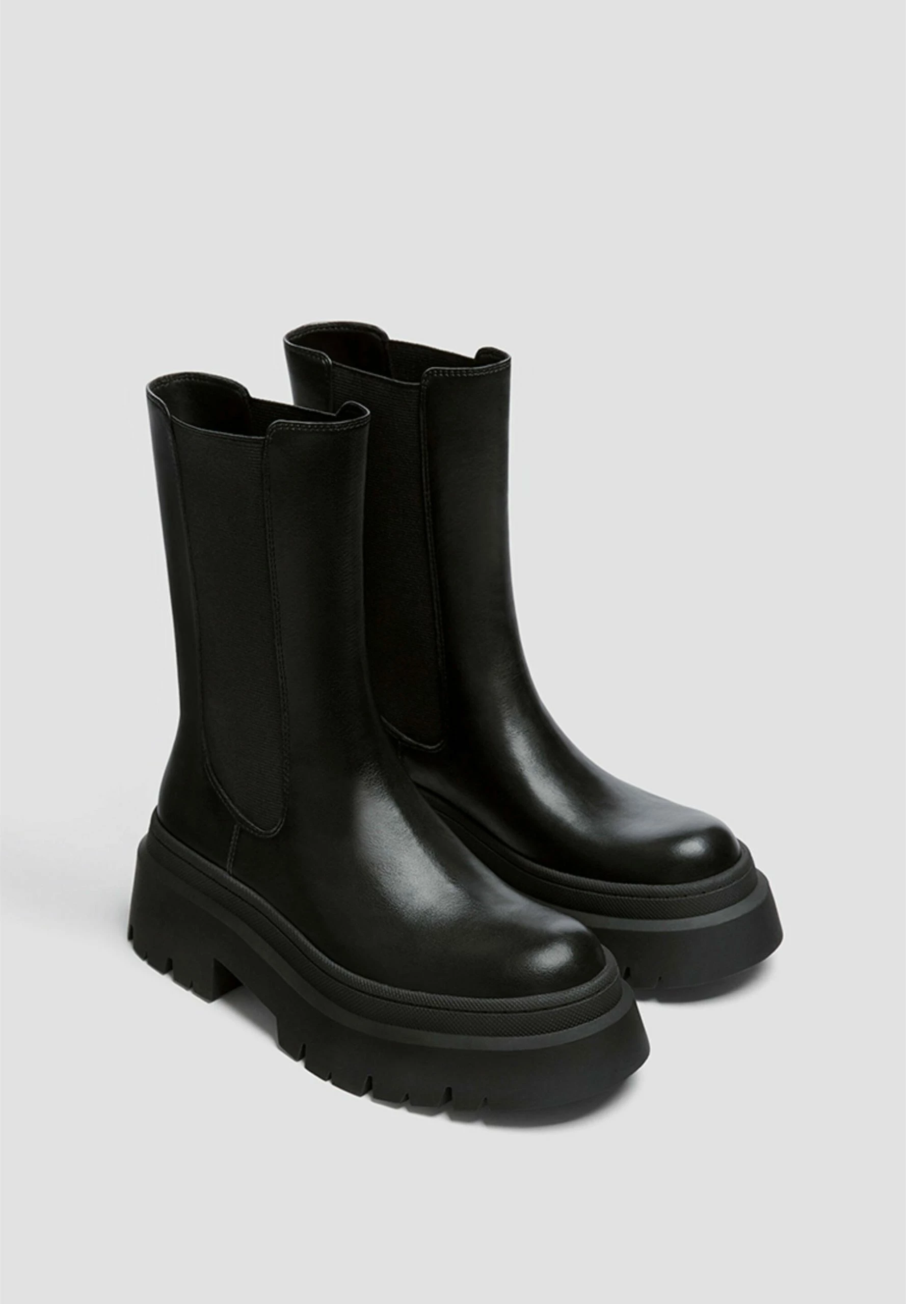 PULL & BEAR Boots À Talons - Black 6 PULL & BEAR Boots À Talons - Black – Image 4