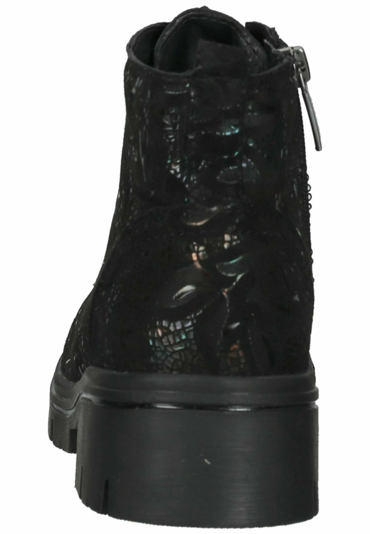 Tamaris Comfort - Boots À Talons - Black Flower 6 Tamaris Comfort - Boots À Talons - Black Flower – Image 4