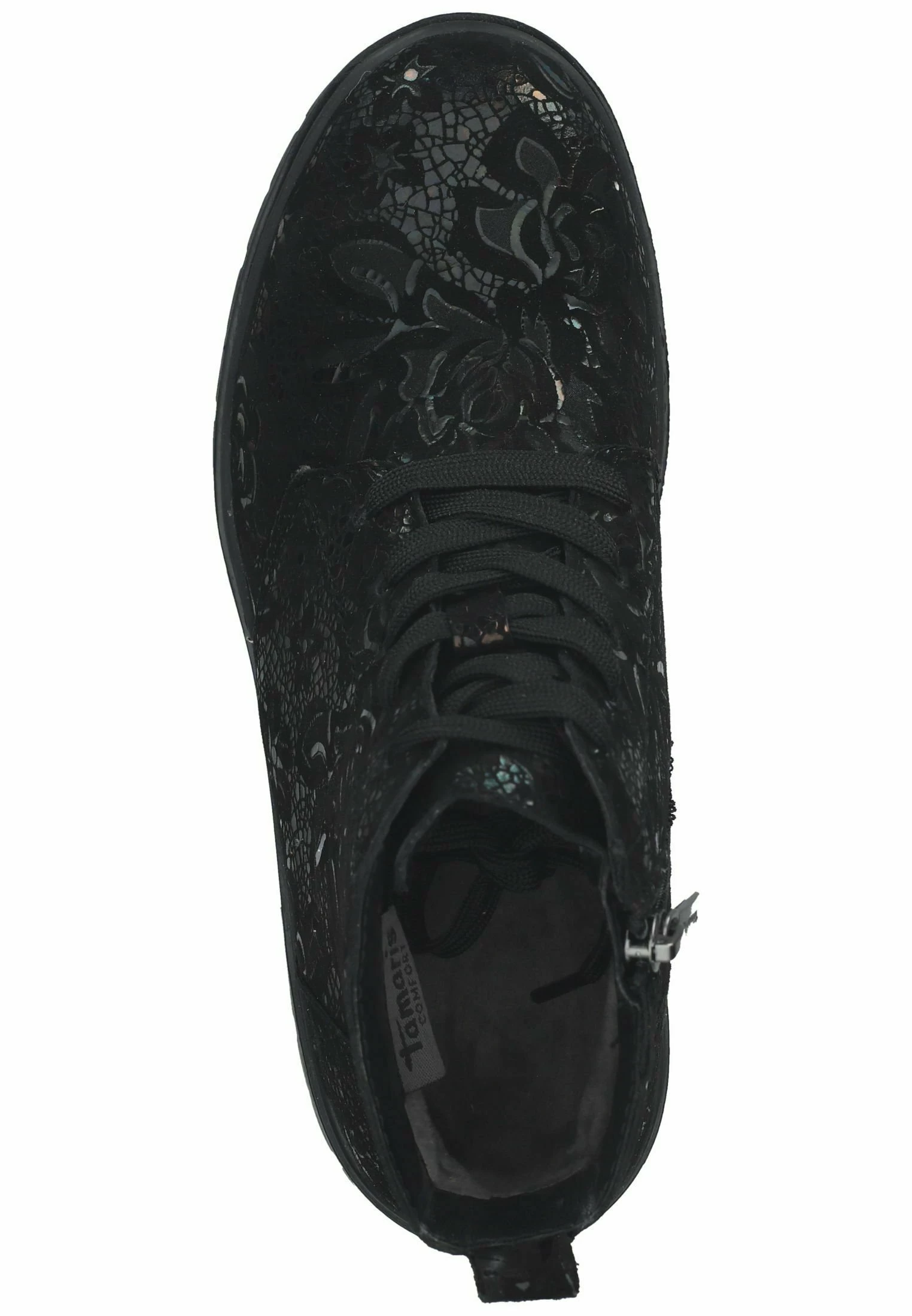 Tamaris Comfort - Boots À Talons - Black Flower 5 Tamaris Comfort - Boots À Talons - Black Flower – Image 3