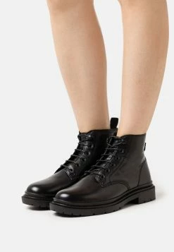 Levi's Trooper Chukka - Boots À Talons - Full Black