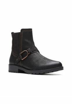 Clarks Aspra Buckle - Boots À Talons - Black Sde -Aldo Shop 2fa2e24f38a544c9a7708b305eba3460