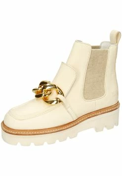 MELVIN & HAMILTON Cassy 1 Boston Milled Milk Shiny - Boots À Talons - White