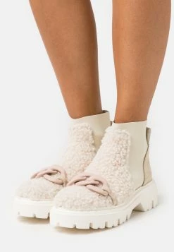 N°21 Boots - Bottines À Plateau - Light Grey