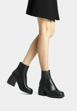 BERSHKA Boots À Talons - Black