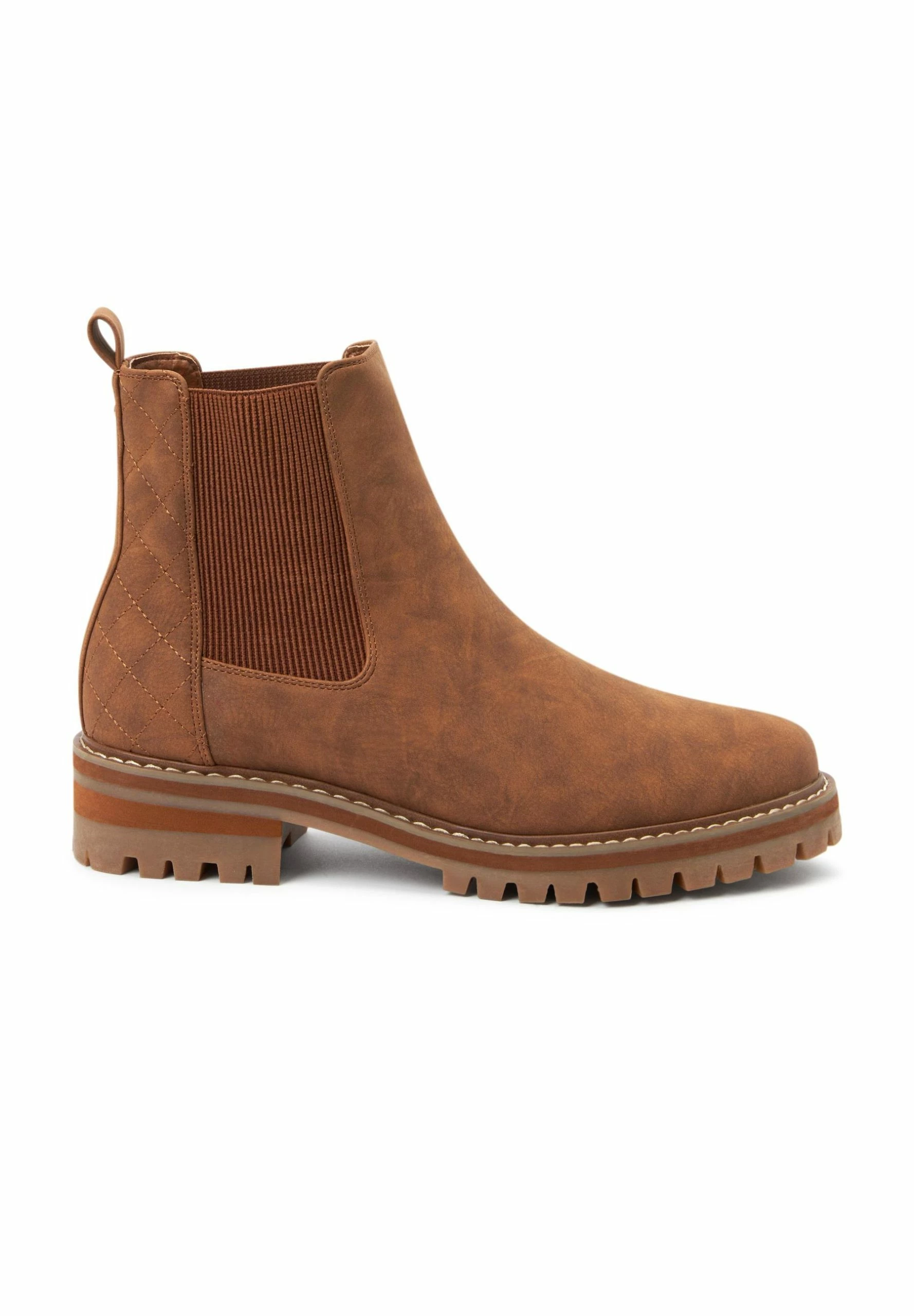 Next Forever Comfort Chunky Chelsea - Boots À Talons - Tan Brown 3 Next Forever Comfort Chunky Chelsea - Boots À Talons - Tan Brown