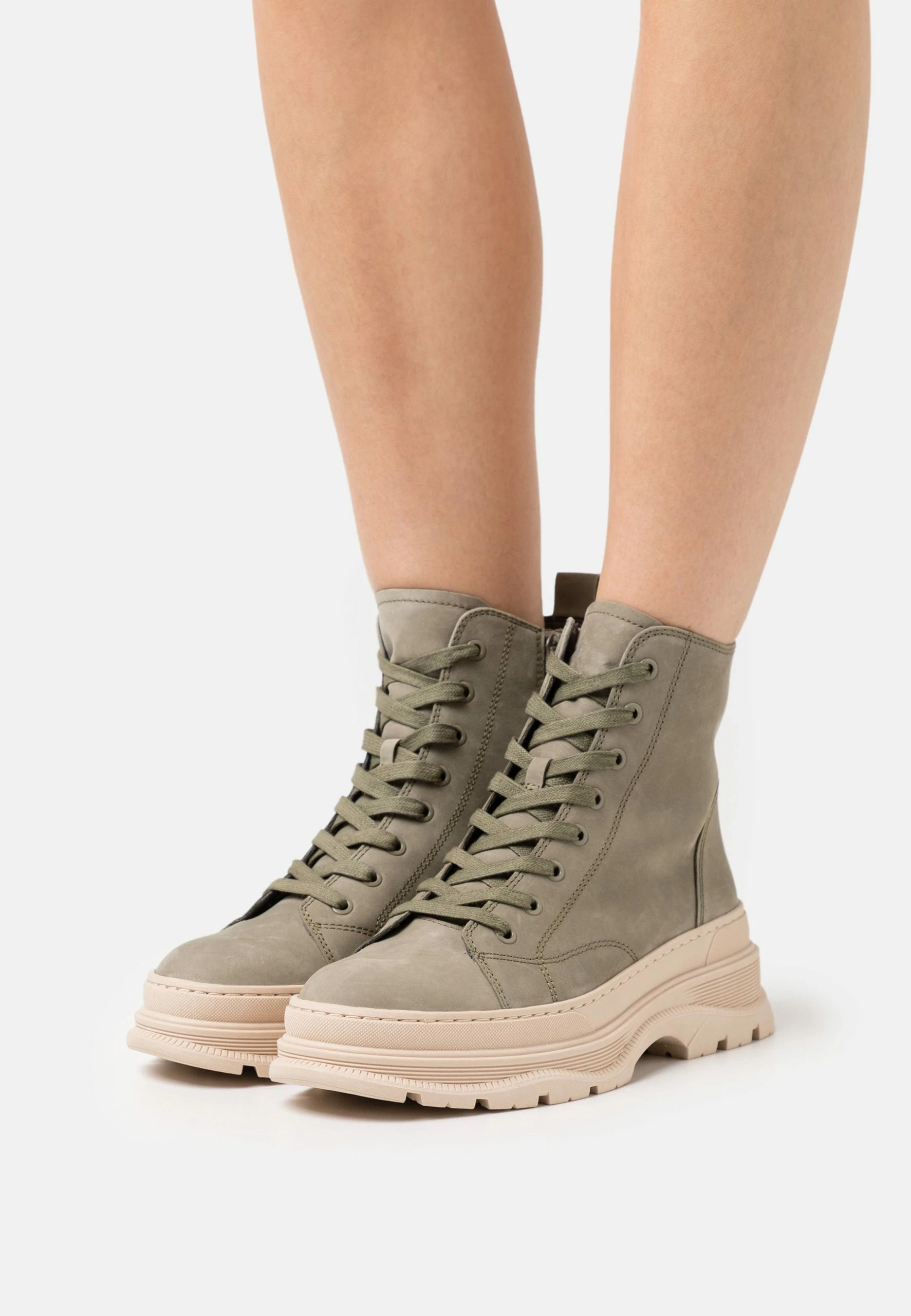 Tamaris Boots À Talons - Light Khaki 3 Tamaris Boots À Talons - Light Khaki