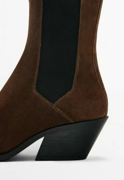 Massimo Dutti Split - Boots À Talons - Dark Brown 13 Massimo Dutti Split - Boots À Talons - Dark Brown -Aldo Shop 36d3a19d049945f1a0a43cd94b3e700e