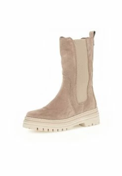 Gabor Chelsea - Boots À Talons - Beige