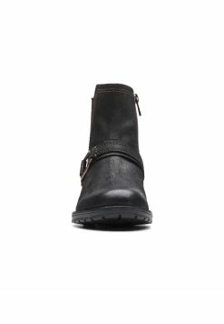 Clarks Aspra Buckle - Boots À Talons - Black Sde -Aldo Shop 3cadc913c9bc494481748958e59d9538