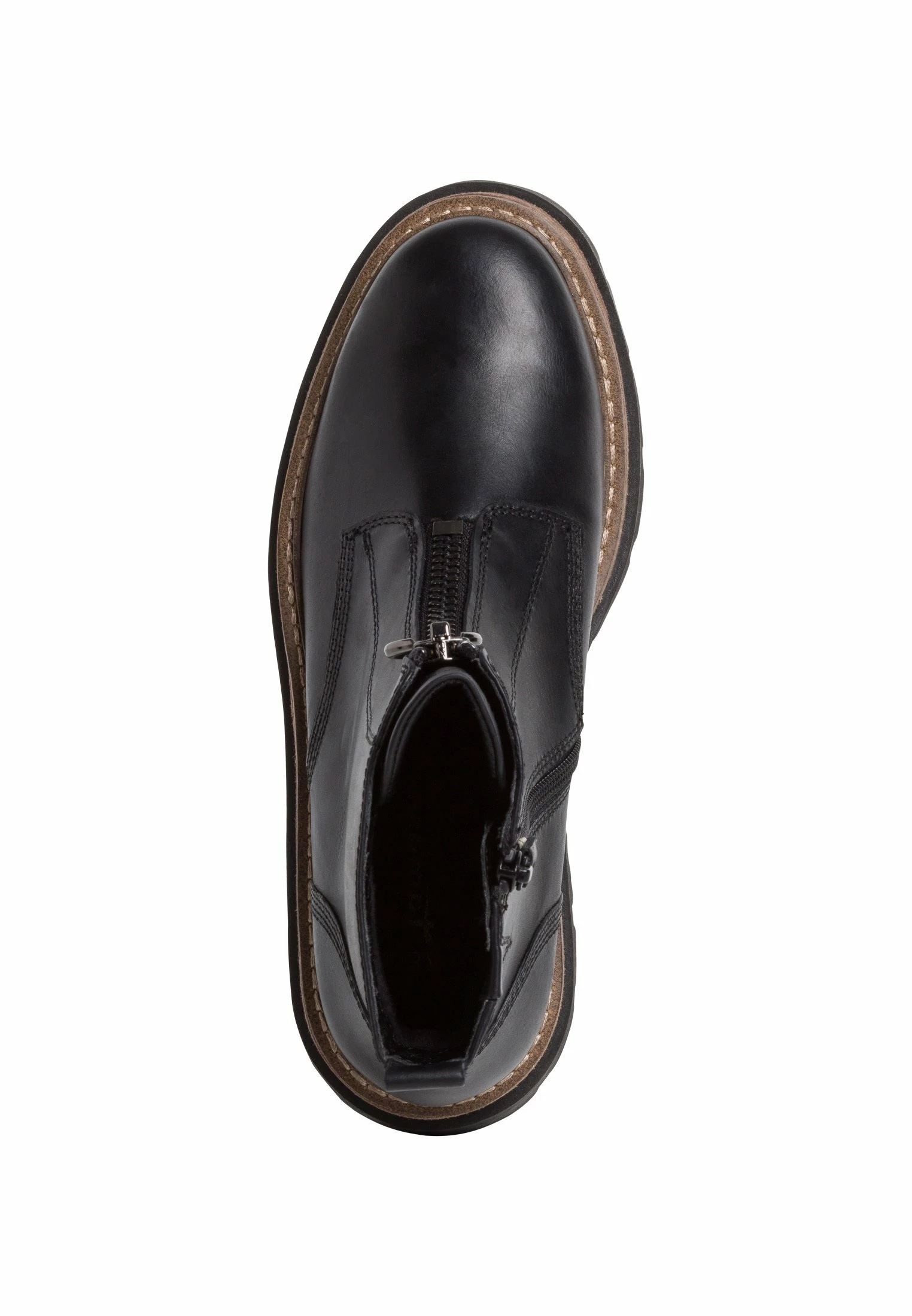 Tamaris Boots À Talons - Black Leather 5 Tamaris Boots À Talons - Black Leather – Image 3