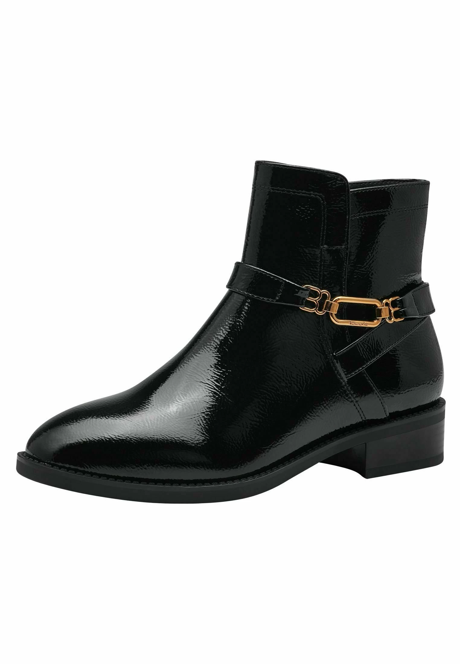 Tamaris Boots À Talons - Black Patent 5 Tamaris Boots À Talons - Black Patent – Image 3