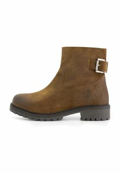 Travelin Honefoss - Boots À Talons - Cognac