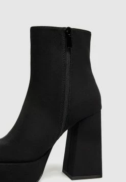 PULL & BEAR Boots À Talons - Black -Aldo Shop 4a9059521f83485e98b676b815d74c5d