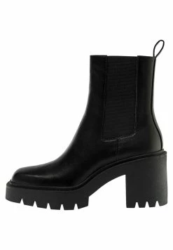 PULL & BEAR Absatz - Boots À Talons - Black