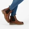 Travelin Rosseland - Boots À Talons - Cognac