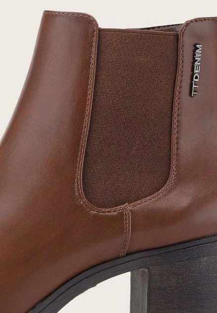 Tom Tailor Boots À Talons - Cognac 9 Tom Tailor Boots À Talons - Cognac – Image 7