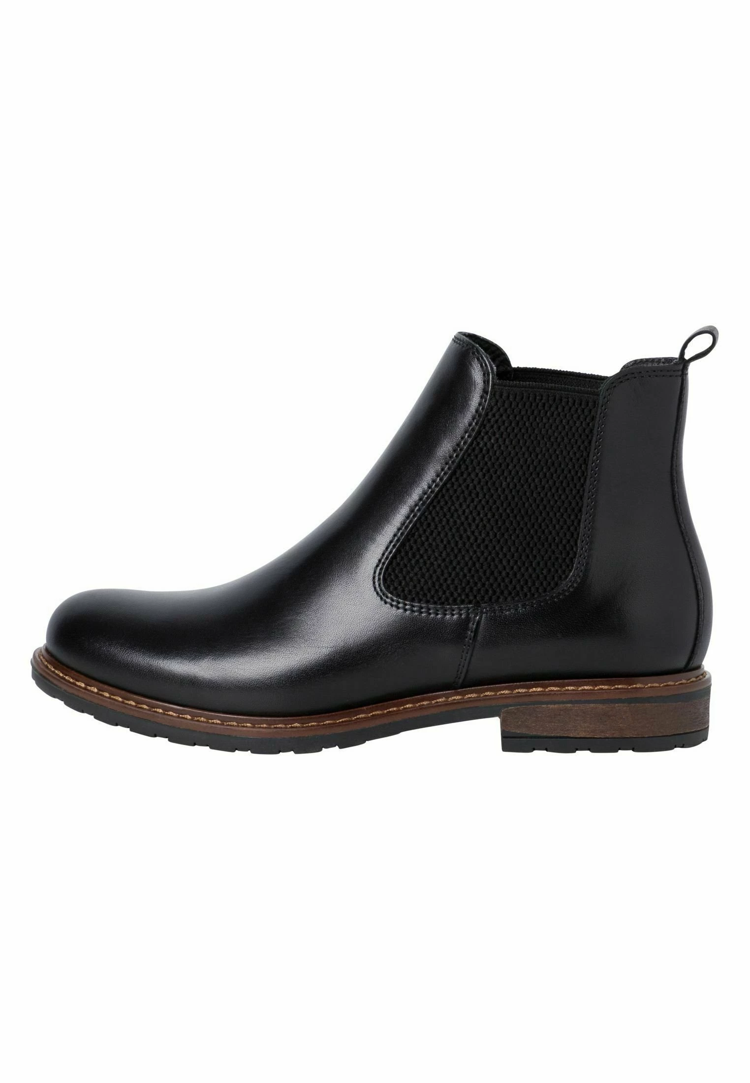 Tamaris Chelsea - Boots À Talons - Black Leather 3 Tamaris Chelsea - Boots À Talons - Black Leather