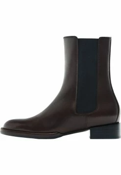 Massimo Dutti Chelsea - Boots À Talons - Brown