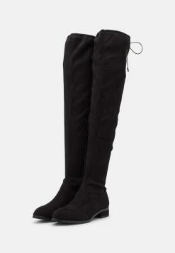 NA-KD Flat Boots - Cuissardes - Black 10 NA-KD Flat Boots - Cuissardes - Black -Aldo Shop 5ec41f3e20b2475fbc54df175d79e7a4