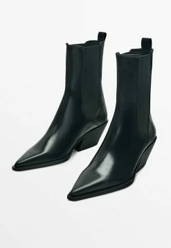 Massimo Dutti Boots À Talons - Black -Aldo Shop 62b5dda4eb8d4289ba3abc49681d55f0