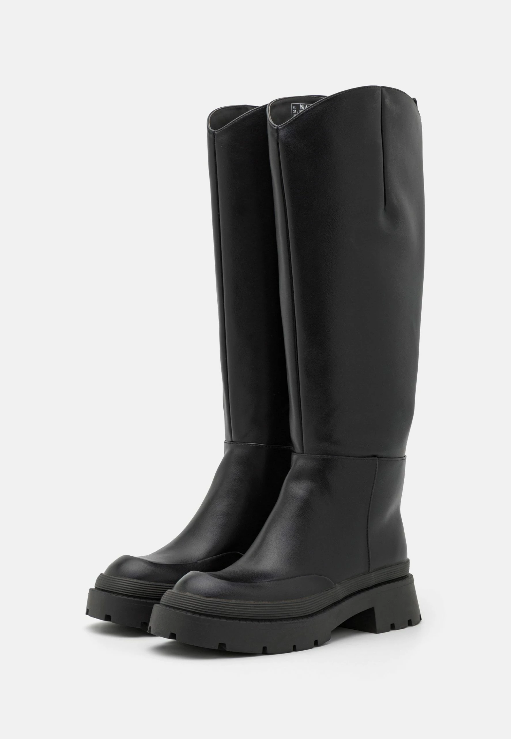 NA-KD Wide Rounded Shaft Boots - Bottes - Black 5 NA-KD Wide Rounded Shaft Boots - Bottes - Black – Image 3