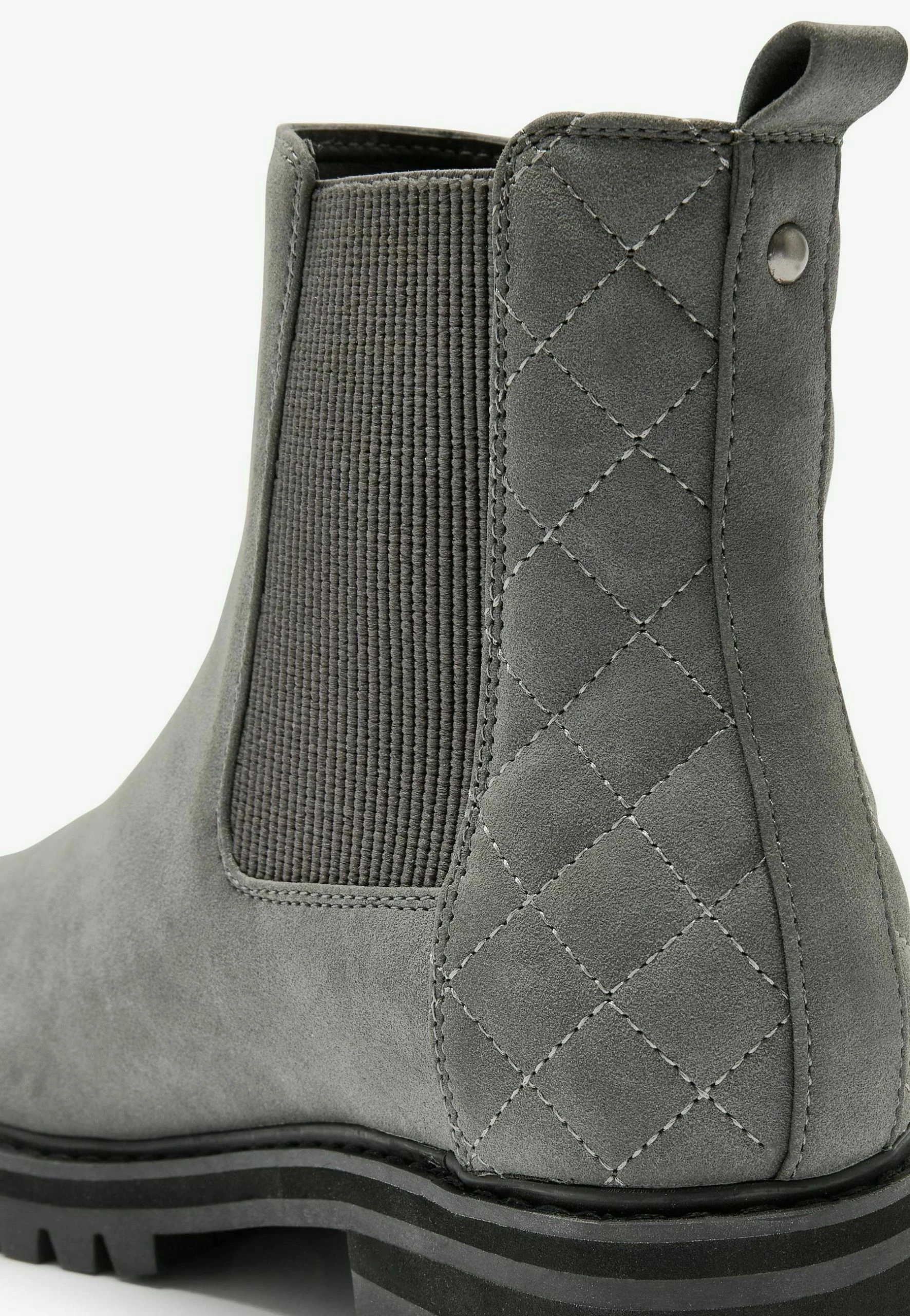 Next Forever Comfort Chunky Chelsea - Boots À Talons - Grey 5 Next Forever Comfort Chunky Chelsea - Boots À Talons - Grey – Image 3
