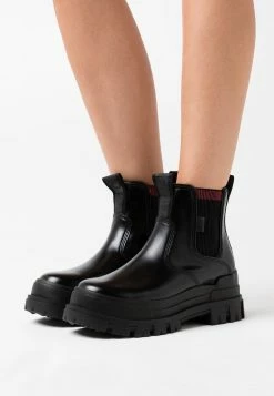 Buffalo Vegan Aspha Chelsea - Boots À Talons - Black