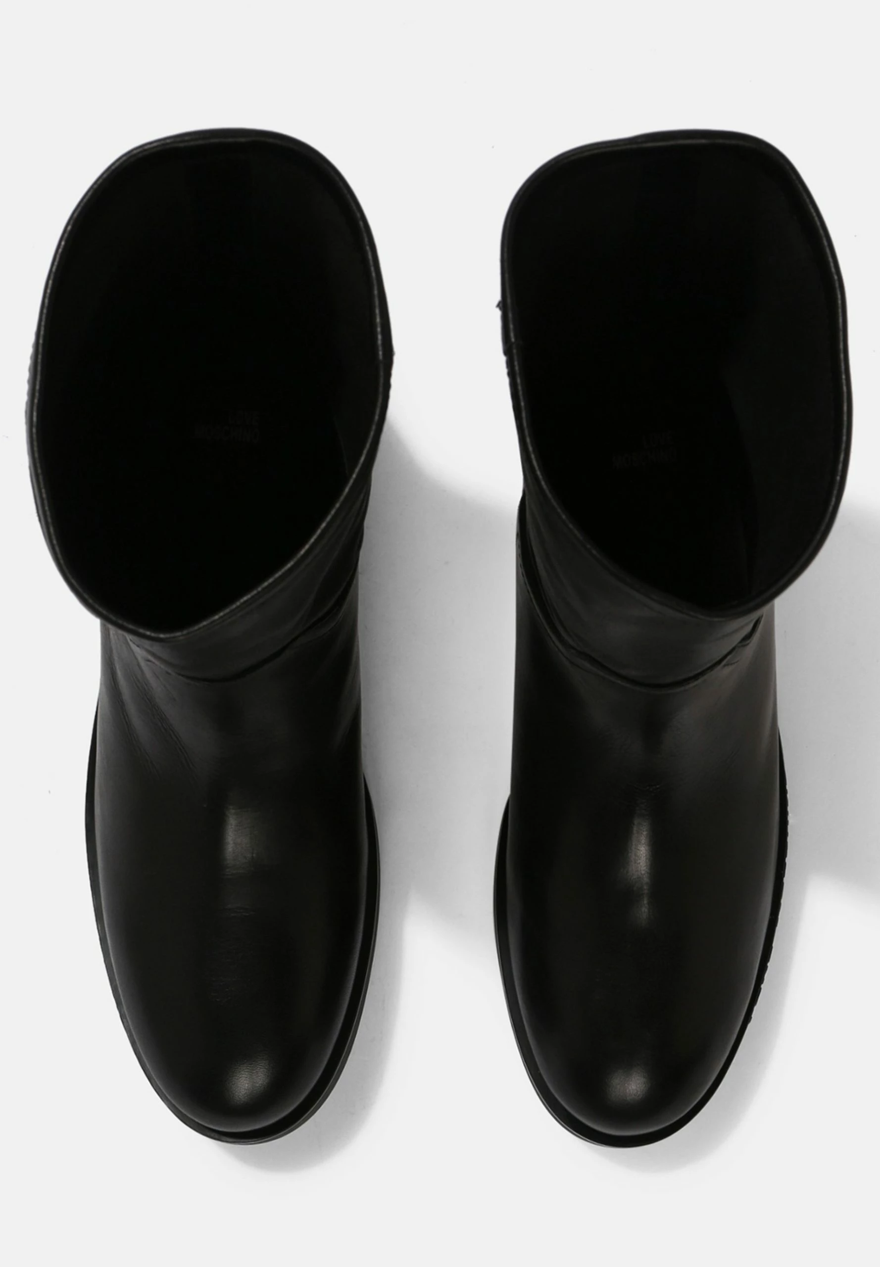 LOVE MOSCHINO Mit Label - Boots À Talons - Black Denim 3 LOVE MOSCHINO Mit Label - Boots À Talons - Black Denim – Image 2