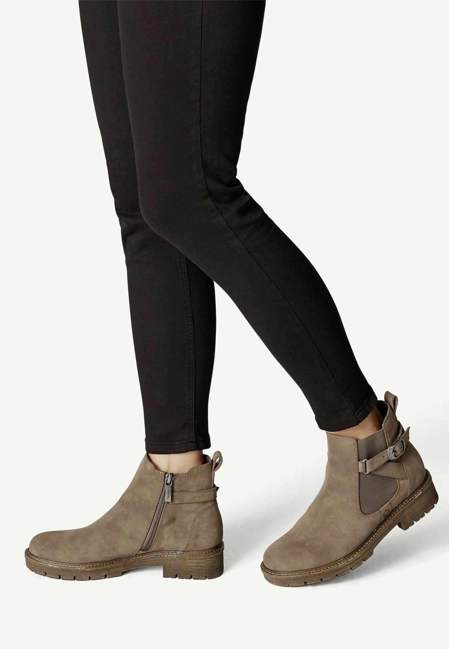 Tamaris Boots À Talons - Taupe 3 Tamaris Boots À Talons - Taupe