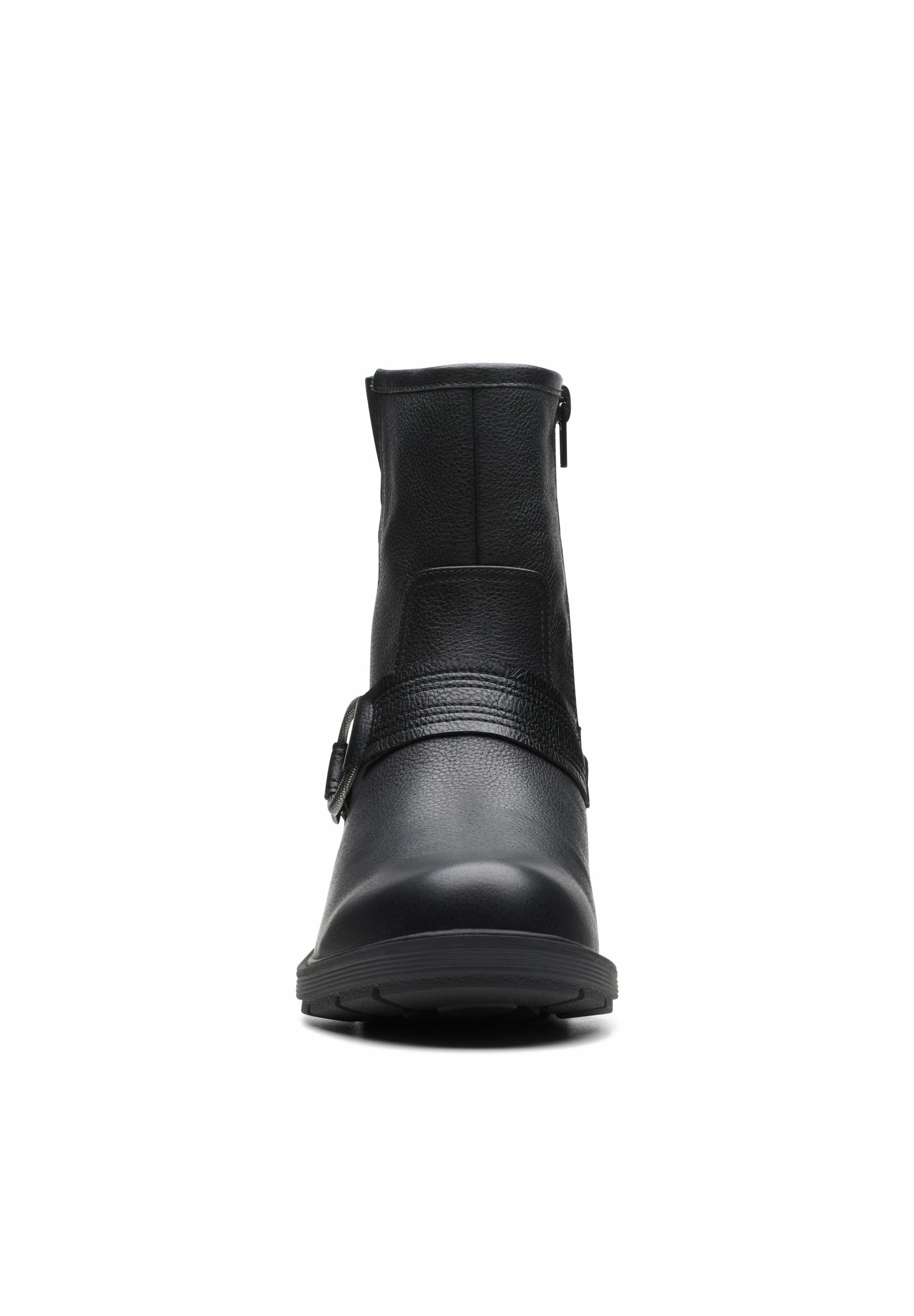 Clarks Hearth Cross - D - Boots À Talons - Black Leather 6 Clarks Hearth Cross - D - Boots À Talons - Black Leather – Image 4