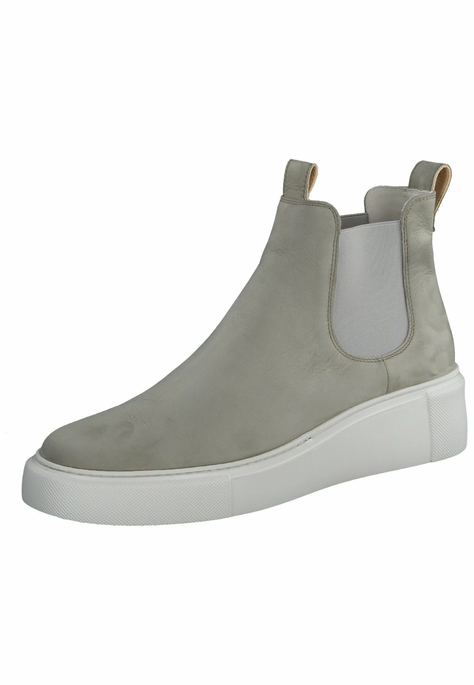 Paul Green Boots À Talons - Royal Nubuk Herb 4 Paul Green Boots À Talons - Royal Nubuk Herb – Image 2