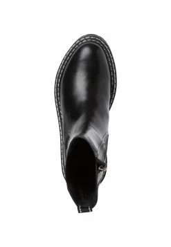 Marco Tozzi Chelsea - Boots À Talons - Black White -Aldo Shop 79bb361dd6d9421dbce0fe3927907906