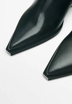 Massimo Dutti Boots À Talons - Black -Aldo Shop 7bb1c6060b1b473db0cf0474cb89f958