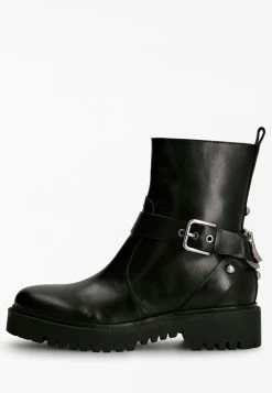 Guess Boots À Talons - Schwarz