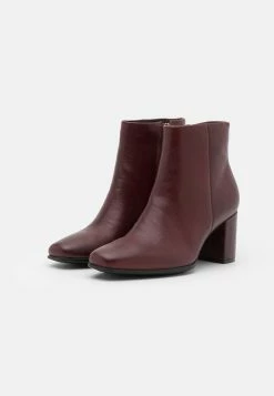 ECCO Shape Squared - Boots À Talons - Red -Aldo Shop 8b2354e99d3041a381fada6b190bfd38