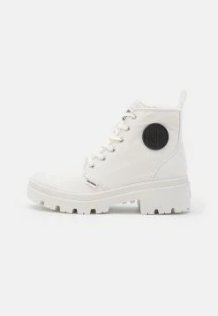 Palladium Vegan Pallabase - Boots À Talons - Star White -Aldo Shop 8bd128c923e74b85b71286ea4d03417e