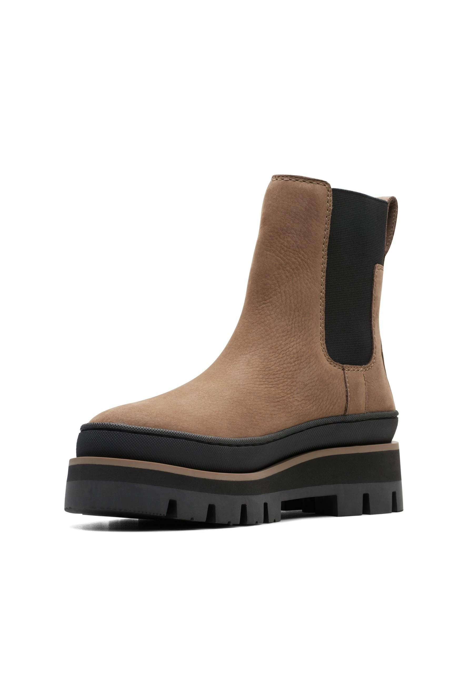 Clarks Orianna2 Top - D - Boots À Talons - Pebble Nubuck 4 Clarks Orianna2 Top - D - Boots À Talons - Pebble Nubuck – Image 2