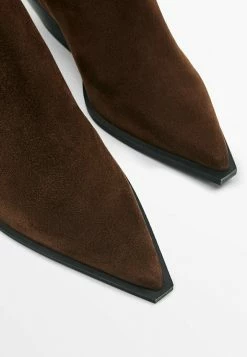 Massimo Dutti Split - Boots À Talons - Dark Brown 12 Massimo Dutti Split - Boots À Talons - Dark Brown -Aldo Shop 92a792f20f8c4f128843d5886835d0bf
