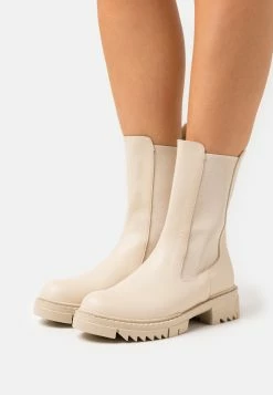 NA-KD Profile Chelsea Boots - Bottines - Light Beige