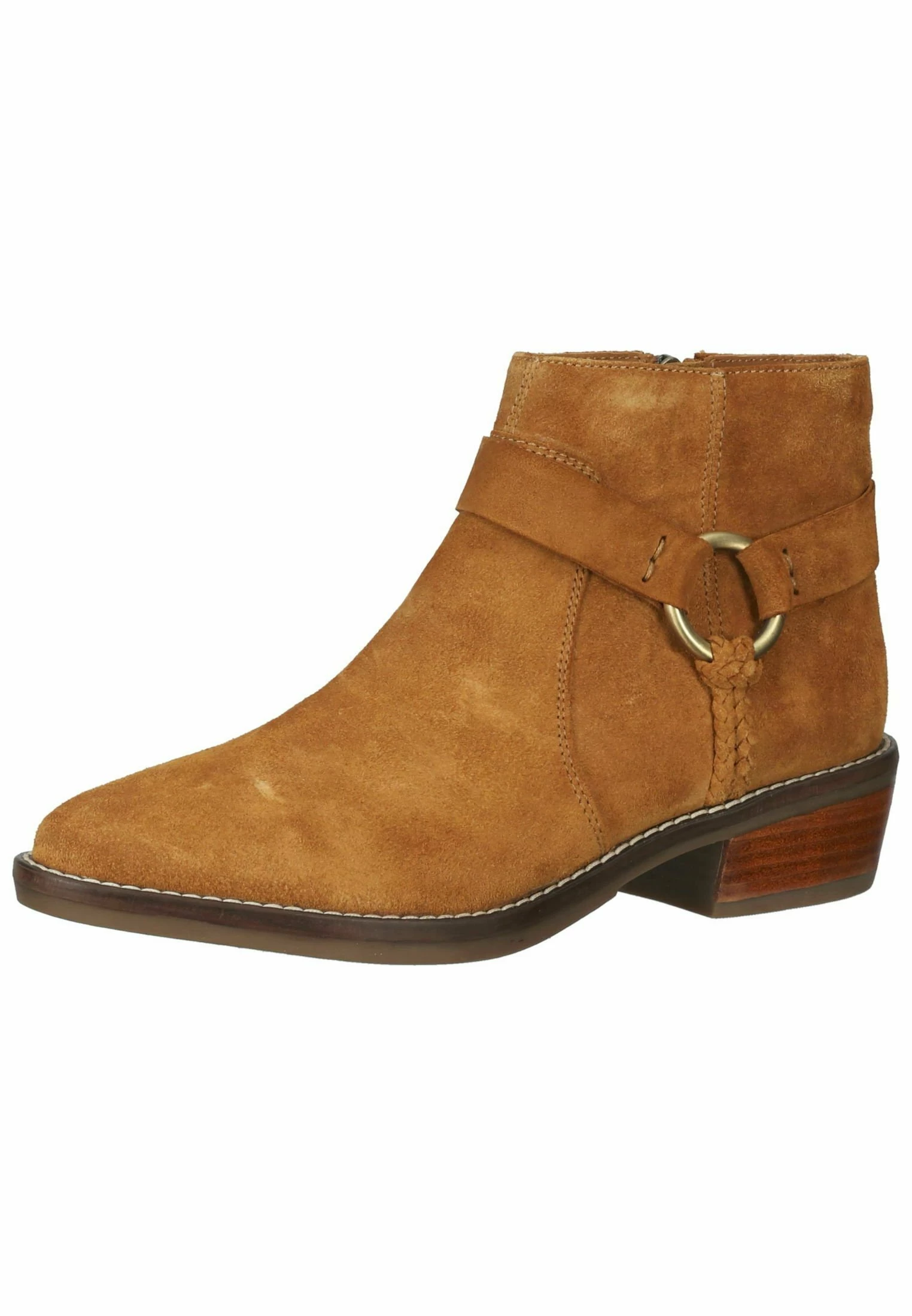 Geox Boots À Talons - Cognac 4 Geox Boots À Talons - Cognac – Image 2