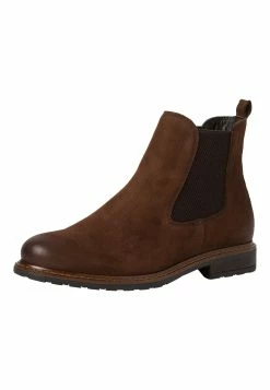 Tamaris Chelsea - Boots À Talons - Chocolate Nub -Aldo Shop 9a9493ffe2b748c49fb7bb456d5b475f