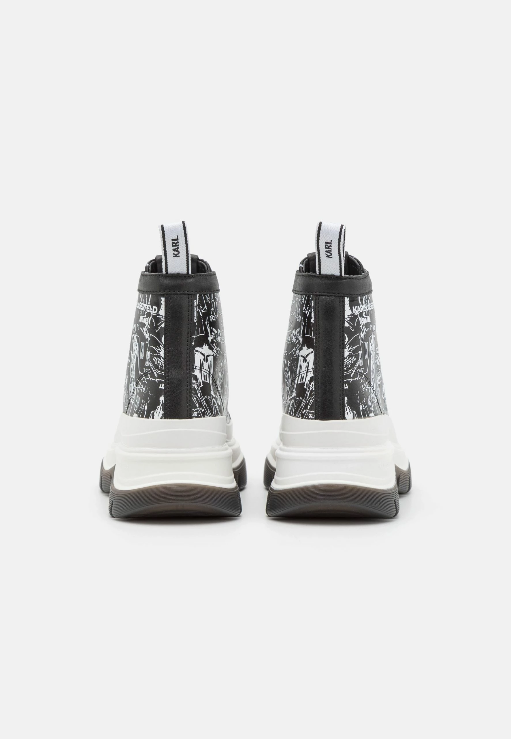 KARL LAGERFELD Luna Sketchbook - Boots À Talons - Black 6 KARL LAGERFELD Luna Sketchbook - Boots À Talons - Black – Image 4